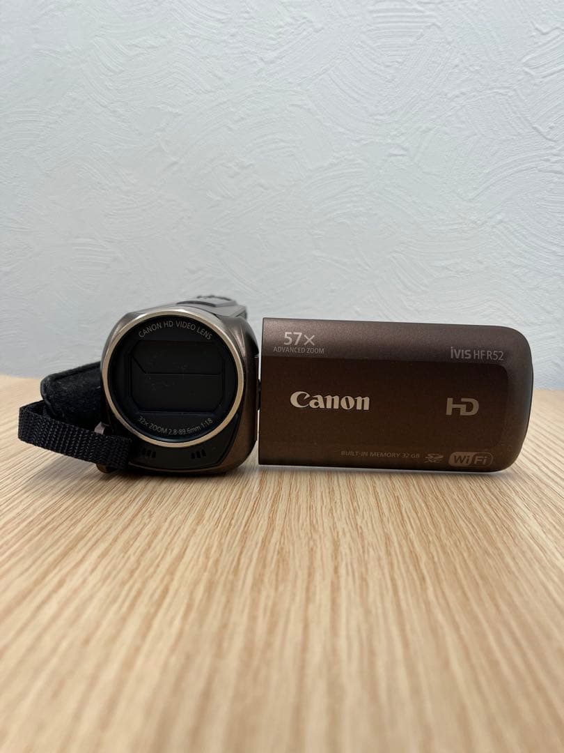 【極美品】Canon iVIS HF R52 ビデオカメラ 本体