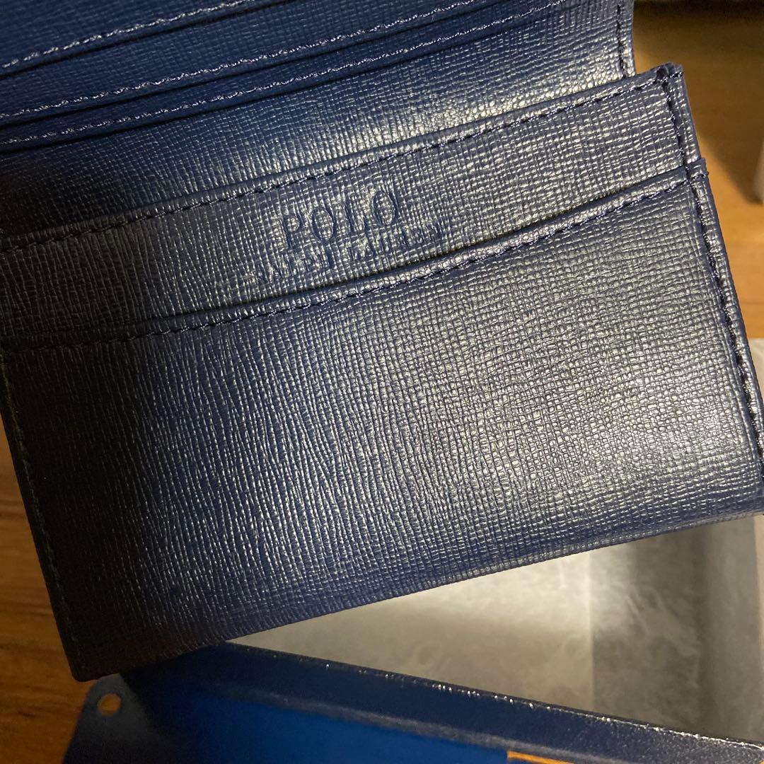POLO RALPH LAUREN ネイビー 名刺入れ