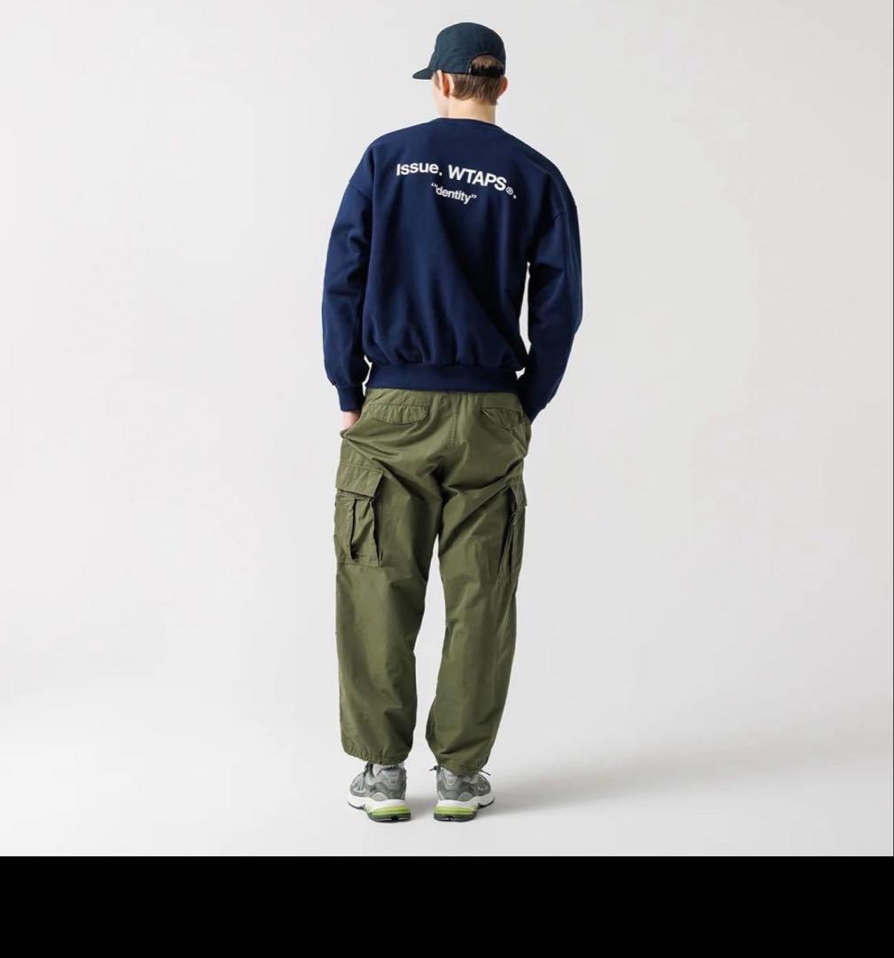 トップス WTAPS Identity Sweater Cotton Navy 03 L