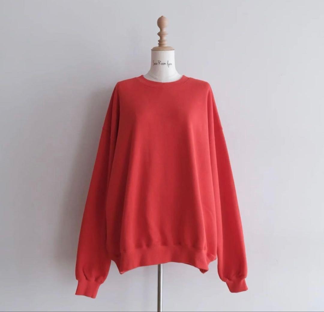 searoomlynn Volume Sweat プルオーバー　アップル