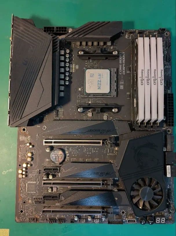 AMD Ryzen 9 5950X、マザーボード、メモリ32GBセット