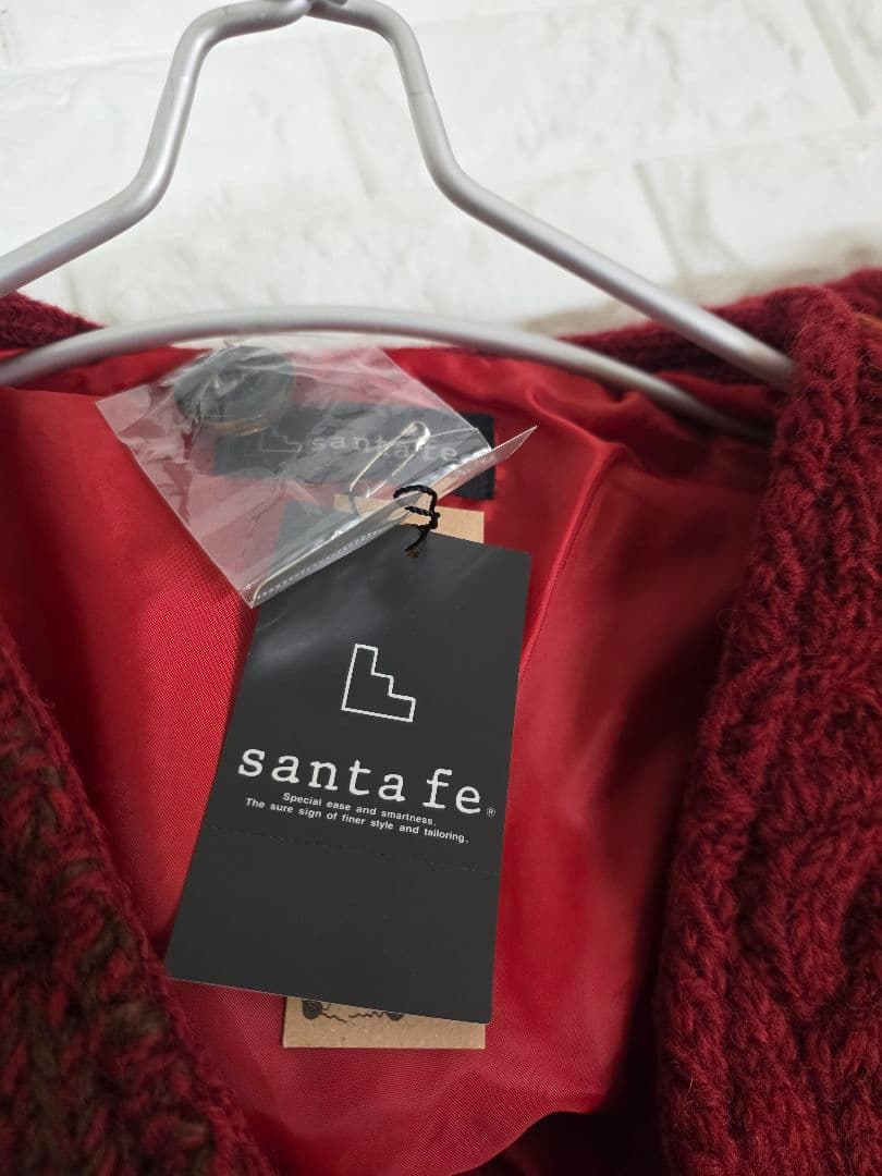 santafe ケーブルニットベスト サイズ50 新品未使用品