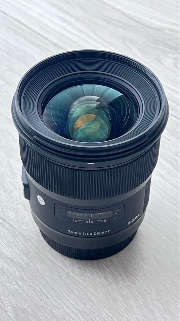 シグマ　24mm f1.4 ART キヤノンEFマウント用