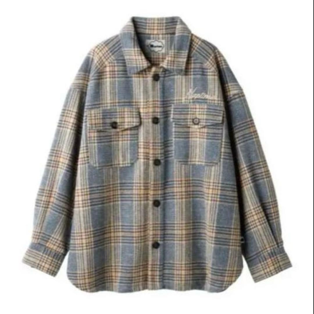 Nissy 西島隆弘 naptime チェックシャツ BLUE