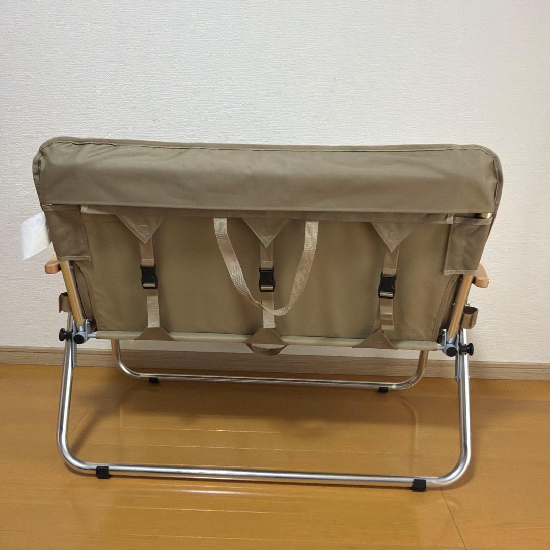 【美品】DOD(ディーオーディー) グッドラックソファ　タン