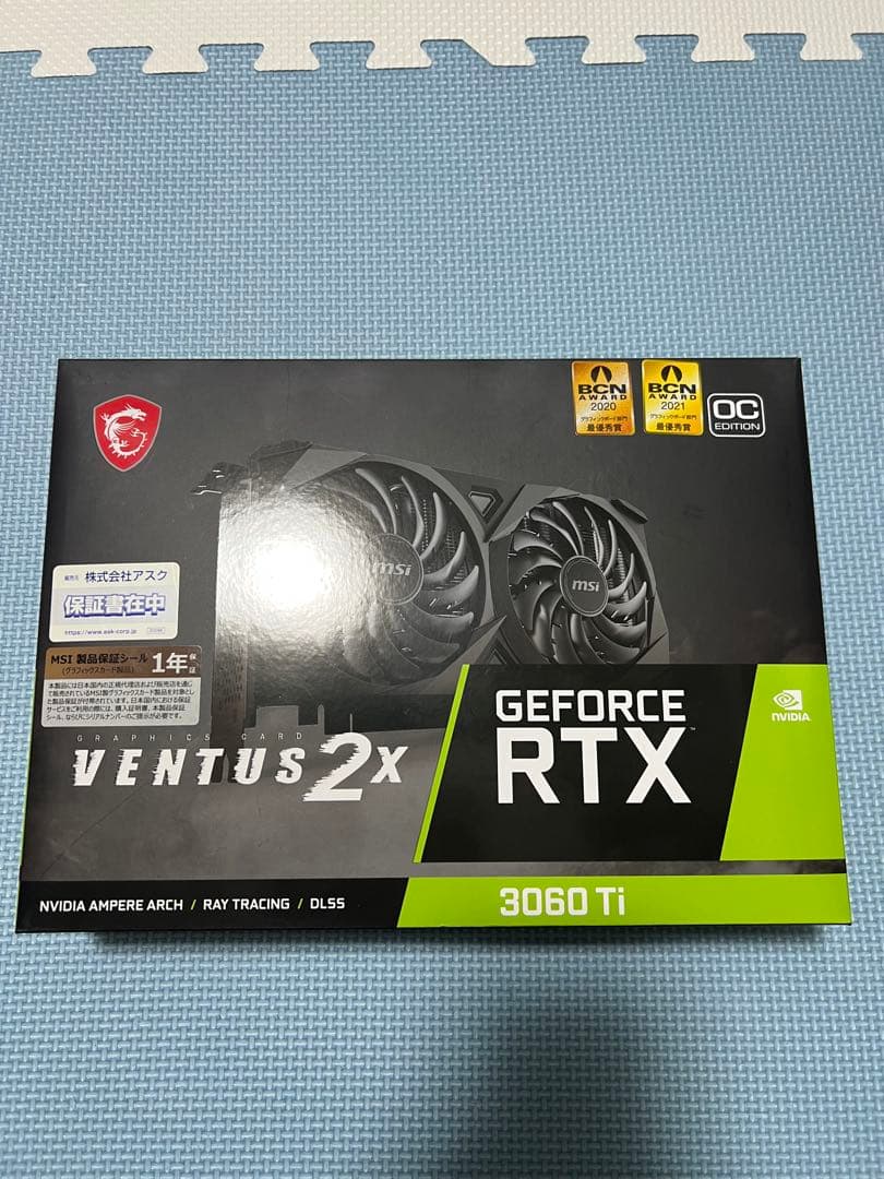 グラフィックボード・グラボ・ビデオカード MSI VENTUS 2X GeForce RTX 3060 Ti