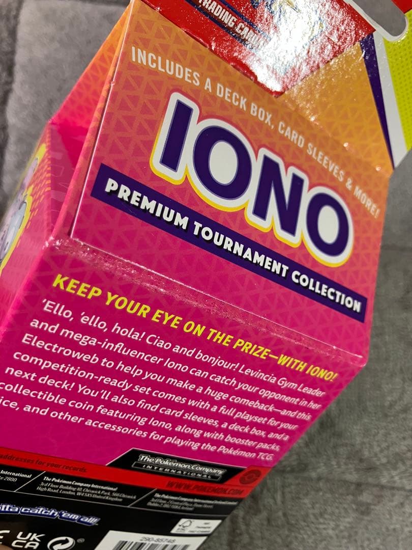 【海外ポケモンセンター】ナンジャモプレミアムトーナメントコレクション 未開封品