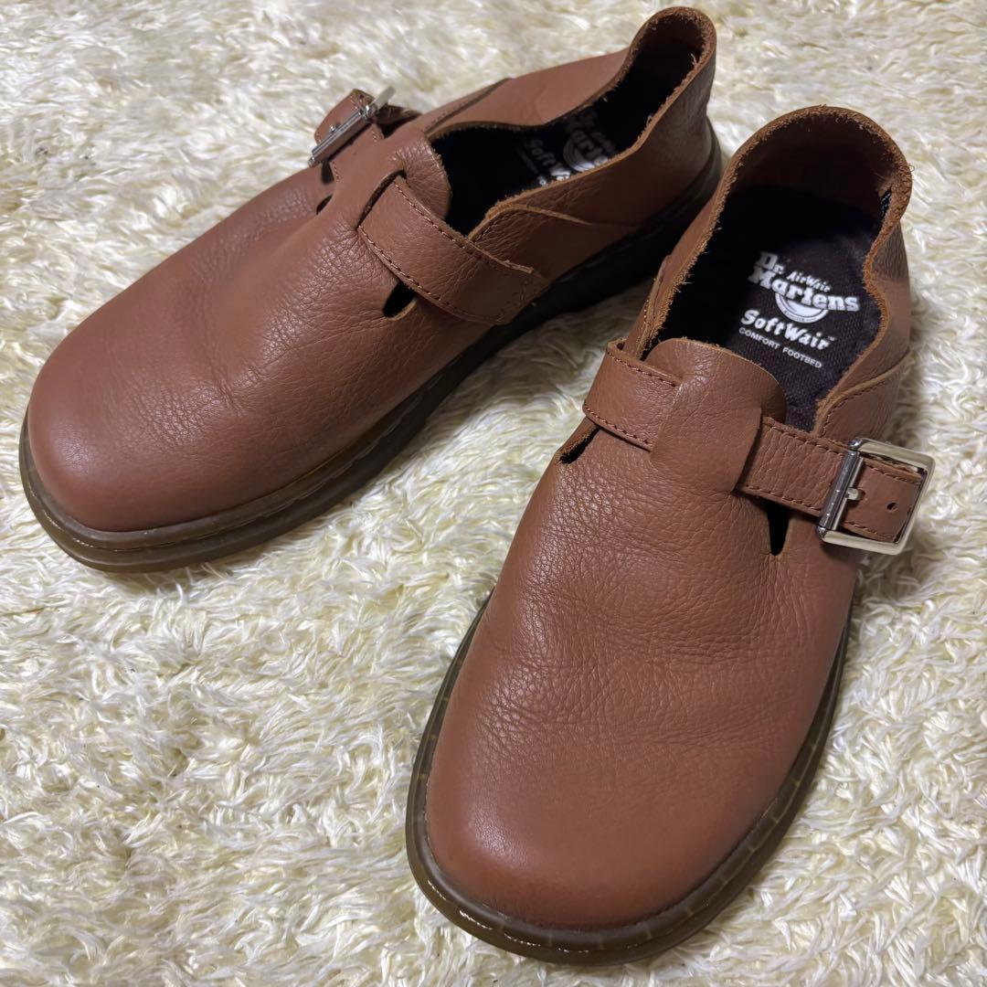 美品　ドクターマーチン ローファーパトリシア　 UK3 ブラウン　22.5