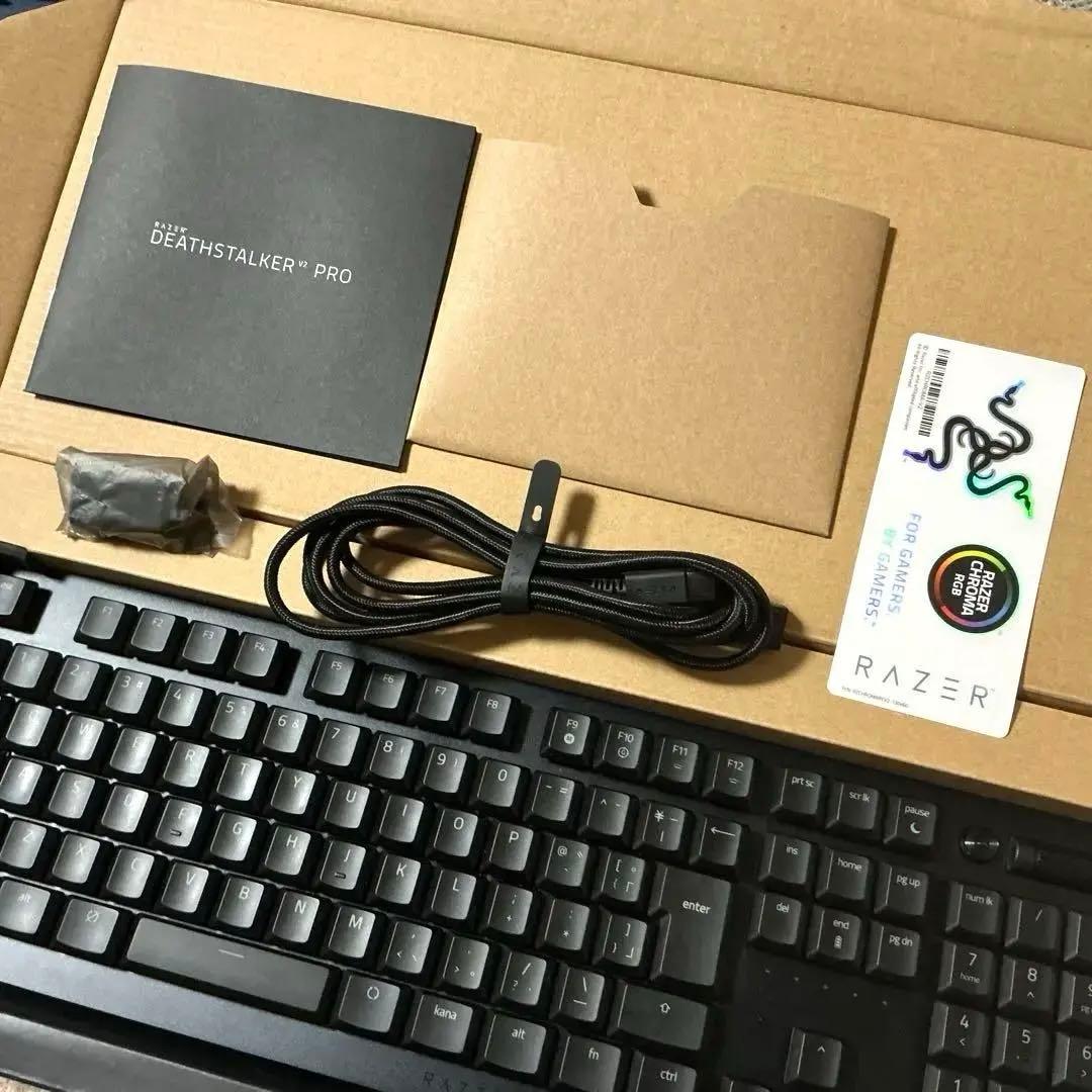 Razer レイザー DeathStalker V2 Pro JP 中古