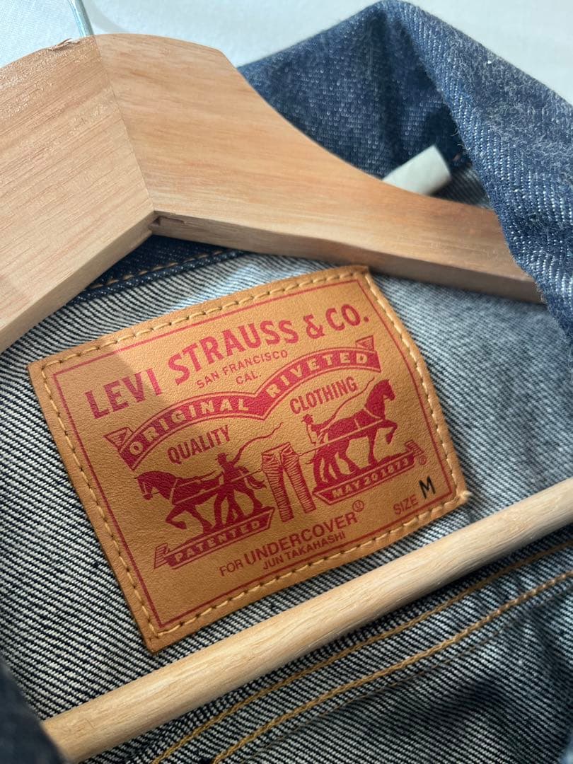 Levi's UNDERCOVER ストライプデニムジャケット M 極美品
