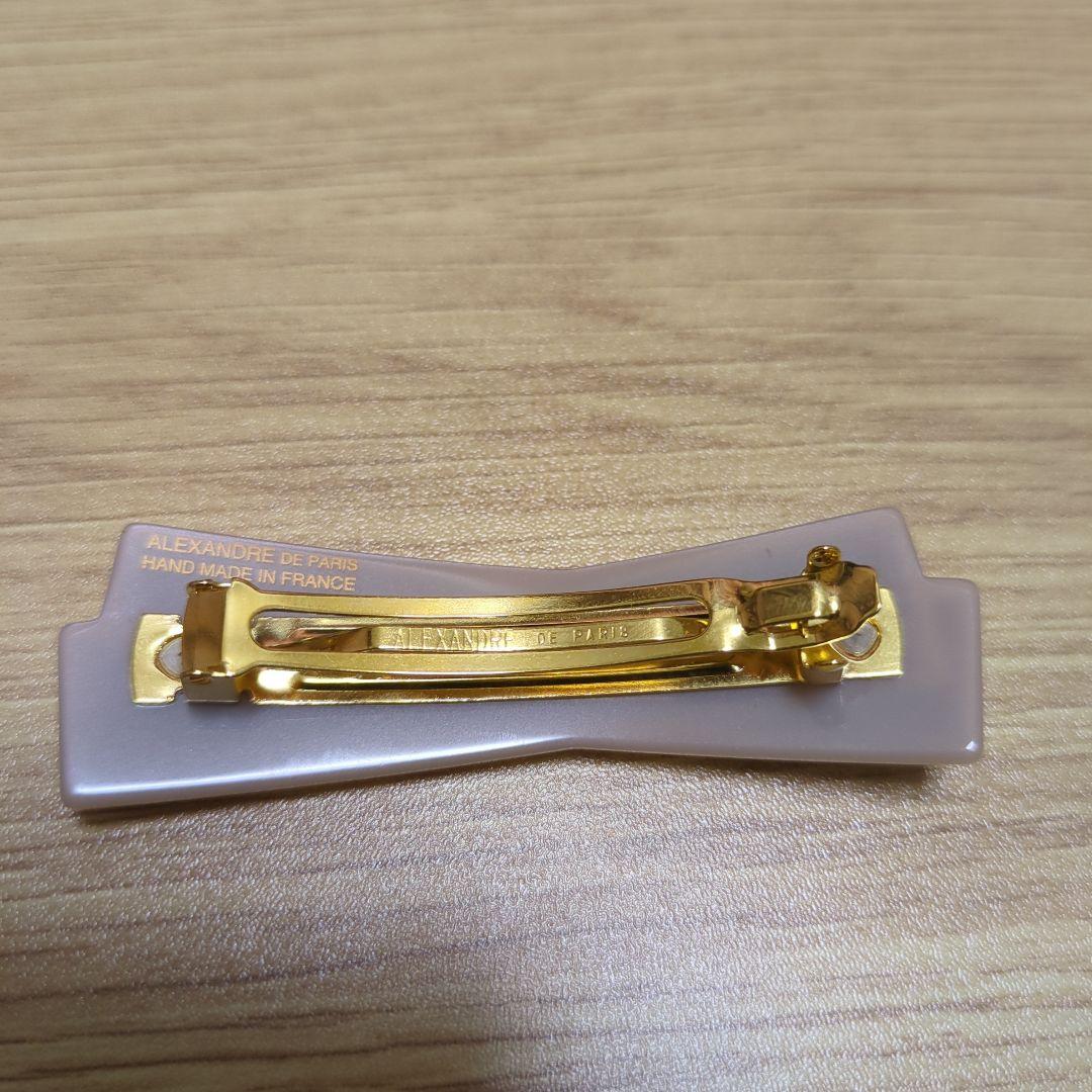 【公式売り切れ品】アレクサンドルドゥパリ　バレッタ 6cm