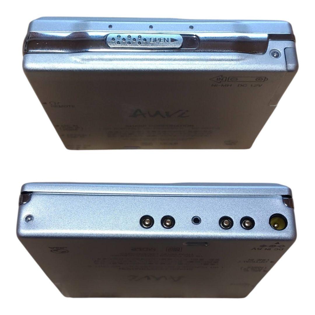 シャープ　MDLP　ポータブルMDレコーダー　MDウォークマン　MD-DR77