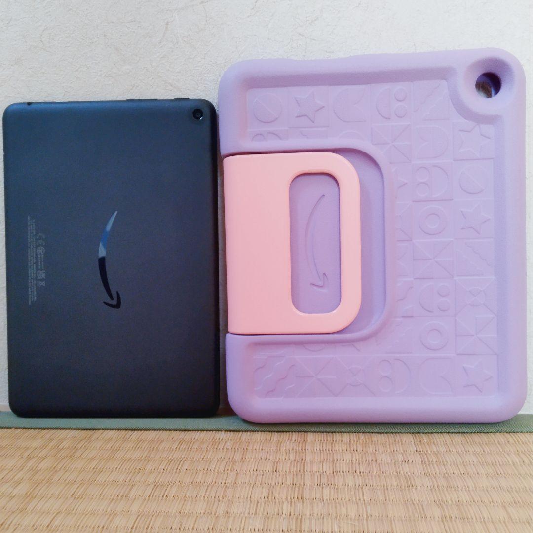 極美品 Fire HD 8 キッズモデル パープル 最新版 フィルム／カバー付き