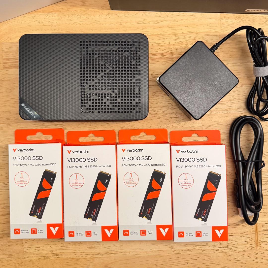 ミニPC MOREFINE M10S MINI NAS N150 - 4TB NVME