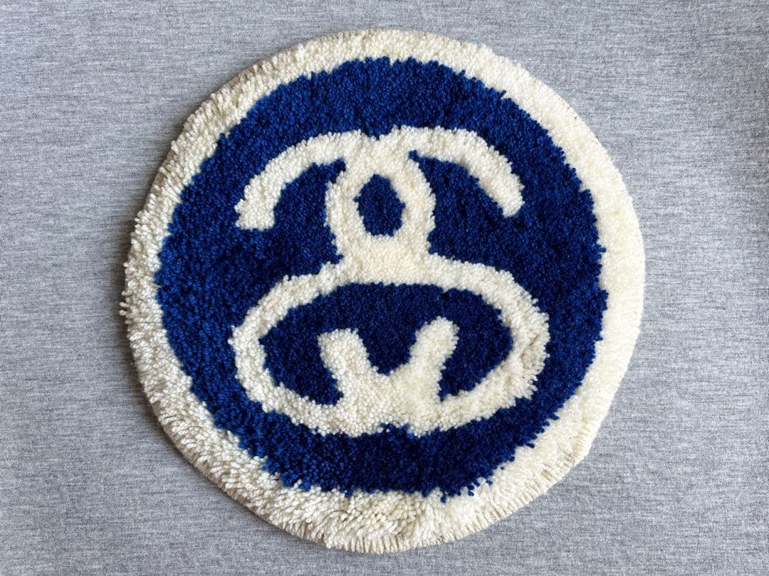 新品☆STUSSY×Gallery 1950ネイビーラグマット FRAGMENT