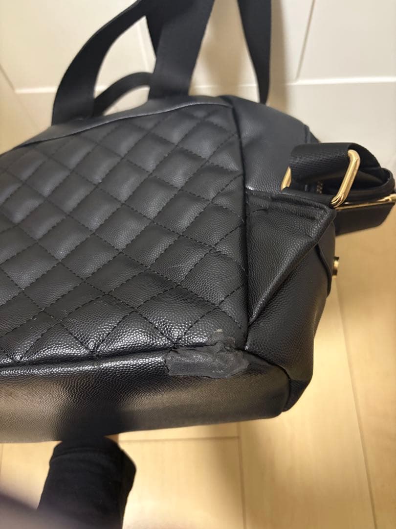 シャネル ノベルティ リュック ・バッグパック ブラック