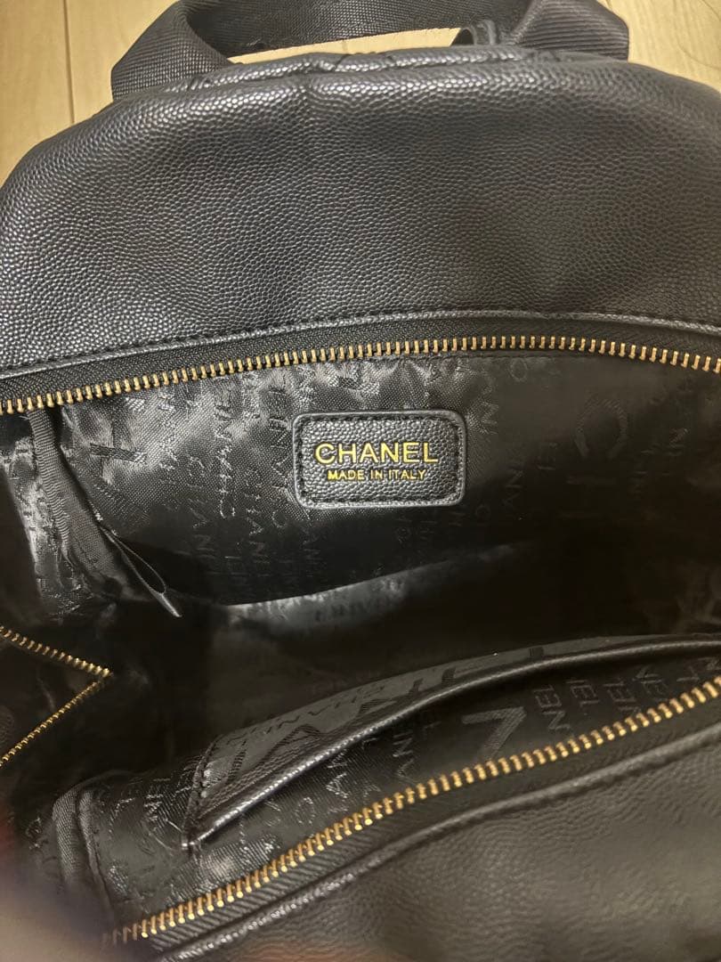 シャネル ノベルティ リュック ・バッグパック ブラック