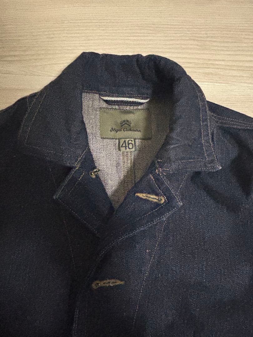 ナイジェルケーボン　デニムカバーオールジャケット