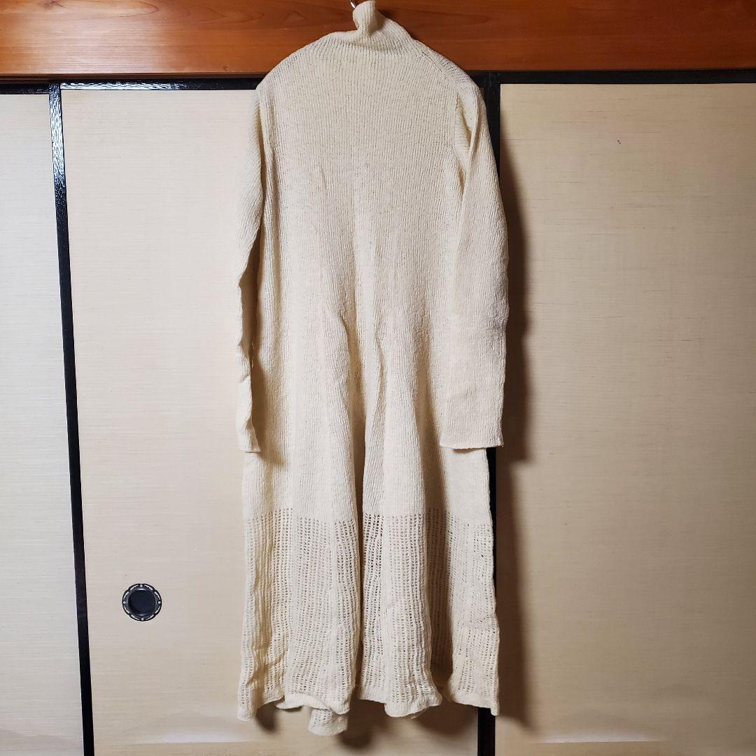 Y's　ニットワンピース　ウール100 ロングワンピース ワイズ　ヨウジヤマモト