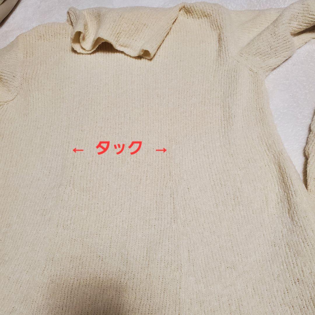 Y's　ニットワンピース　ウール100 ロングワンピース ワイズ　ヨウジヤマモト