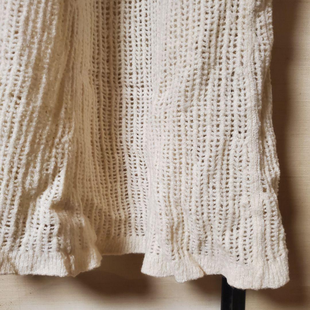 Y's　ニットワンピース　ウール100 ロングワンピース ワイズ　ヨウジヤマモト