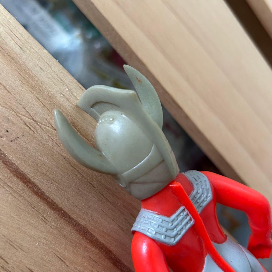 ウルトラマンタロウ　ソフビ　ブルマァク　当時物　年代物