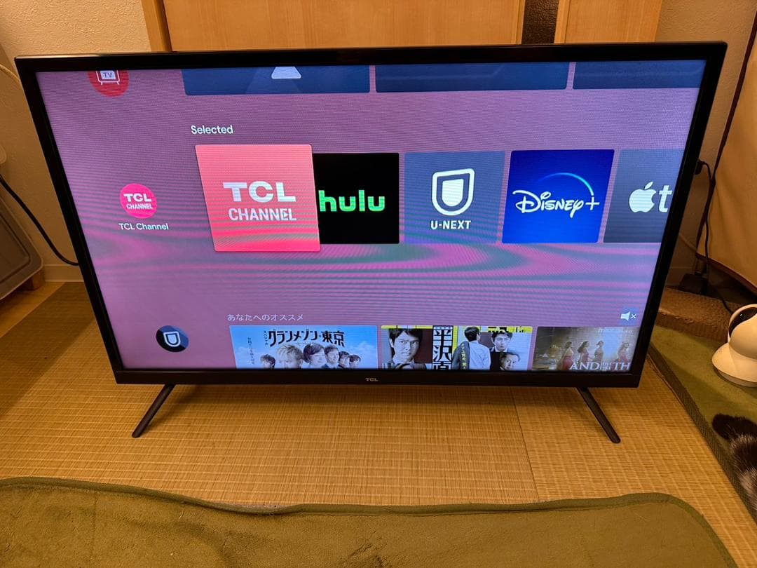 TCL 32S515 スマートテレビ　32型　21年製　Android 超美品！
