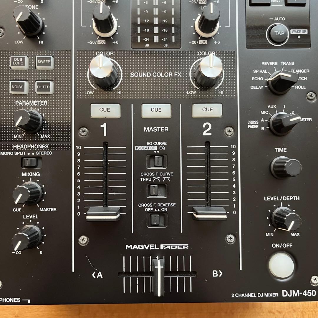 Pioneer DJ DJM-450 2チャンネルミキサー
