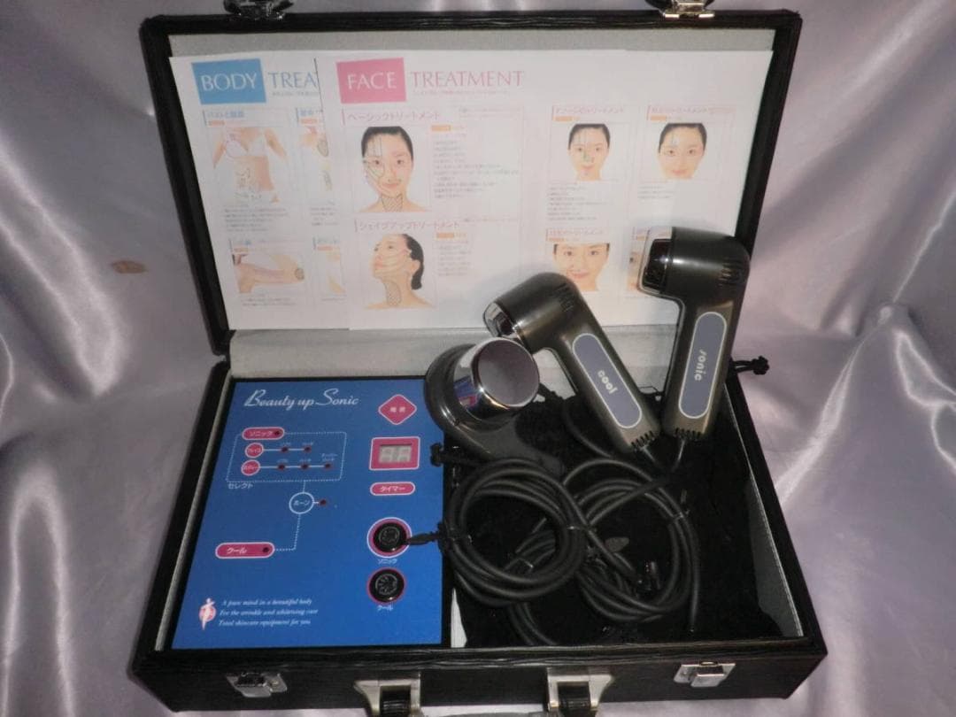 ビューティアップソニック■パワフル超音波全身美容器■超音波；クール機能