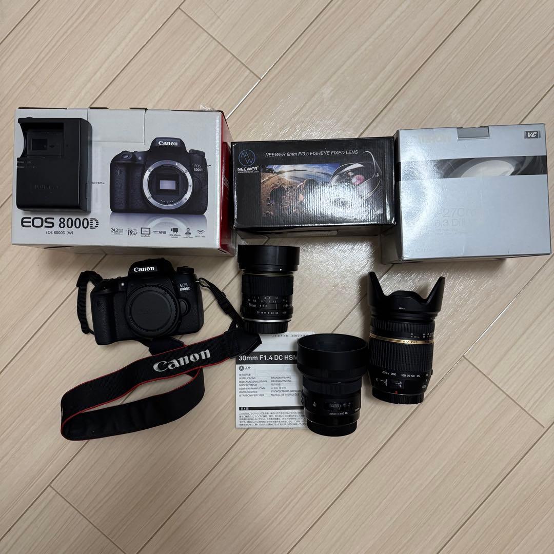 EOS 8000D Canon 一眼レフカメラ