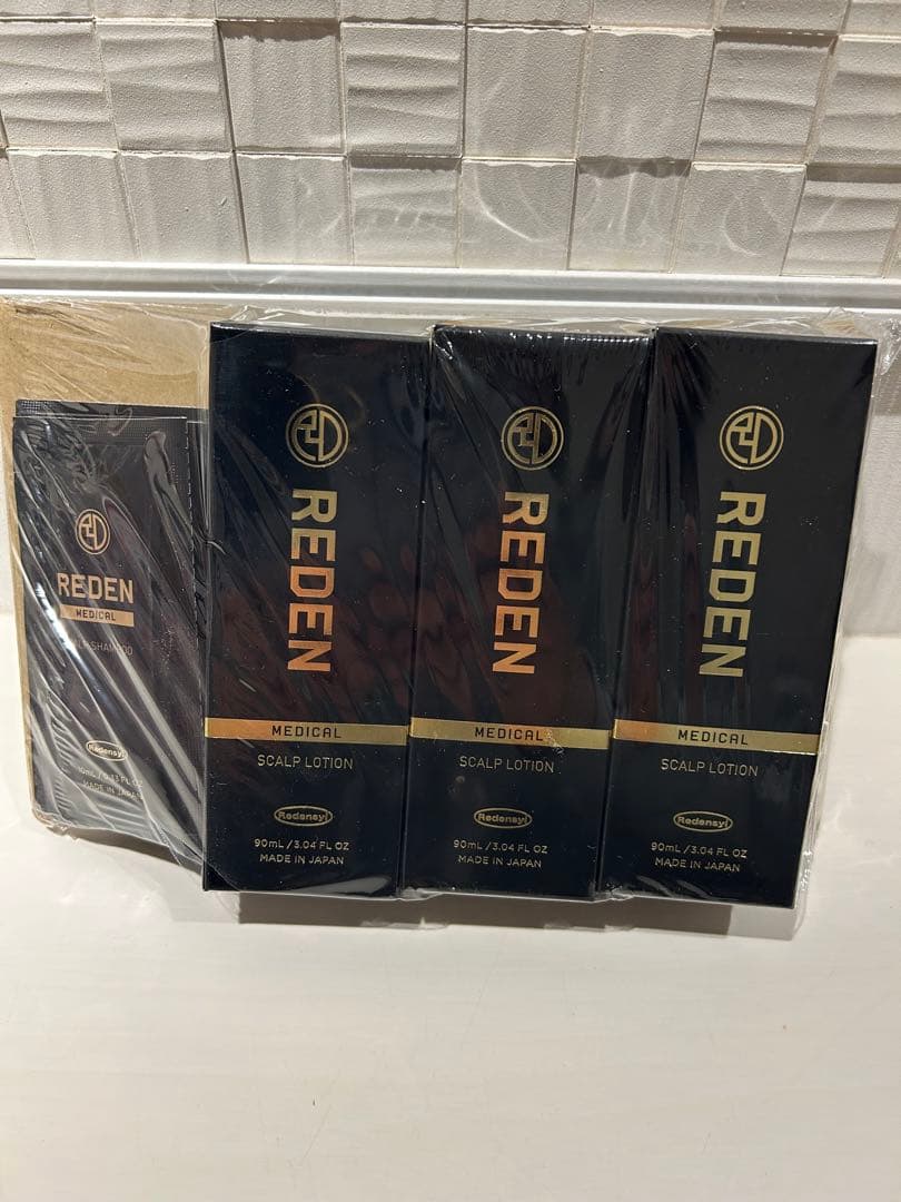 REDEN MEDIIRL SCALP LOTION ３本セット 試供品付き