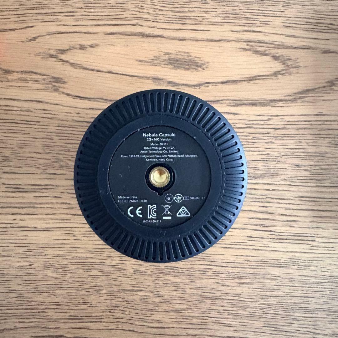 【動作確認済】Anker Nebula プロジェクター＋純正リモコン＋ミニ三脚