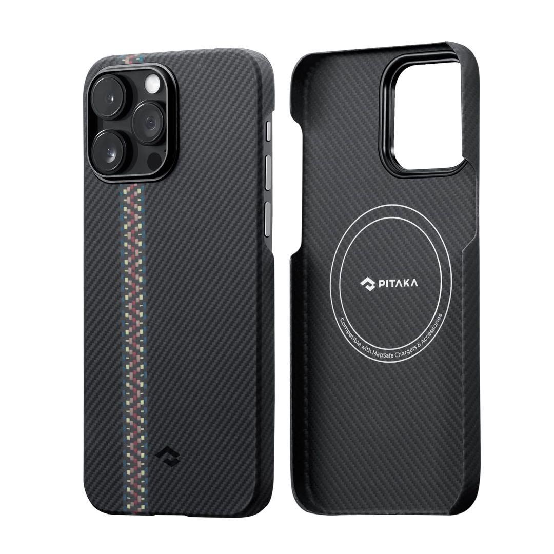 PITAKA iPhone 14 Pro ケース MagSafe対応 高級感
