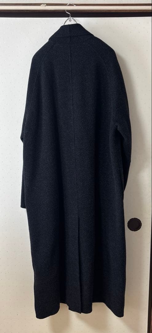 ジャケット・アウター LIDNM SHAWL COLLAR REVER COAT HEATHER