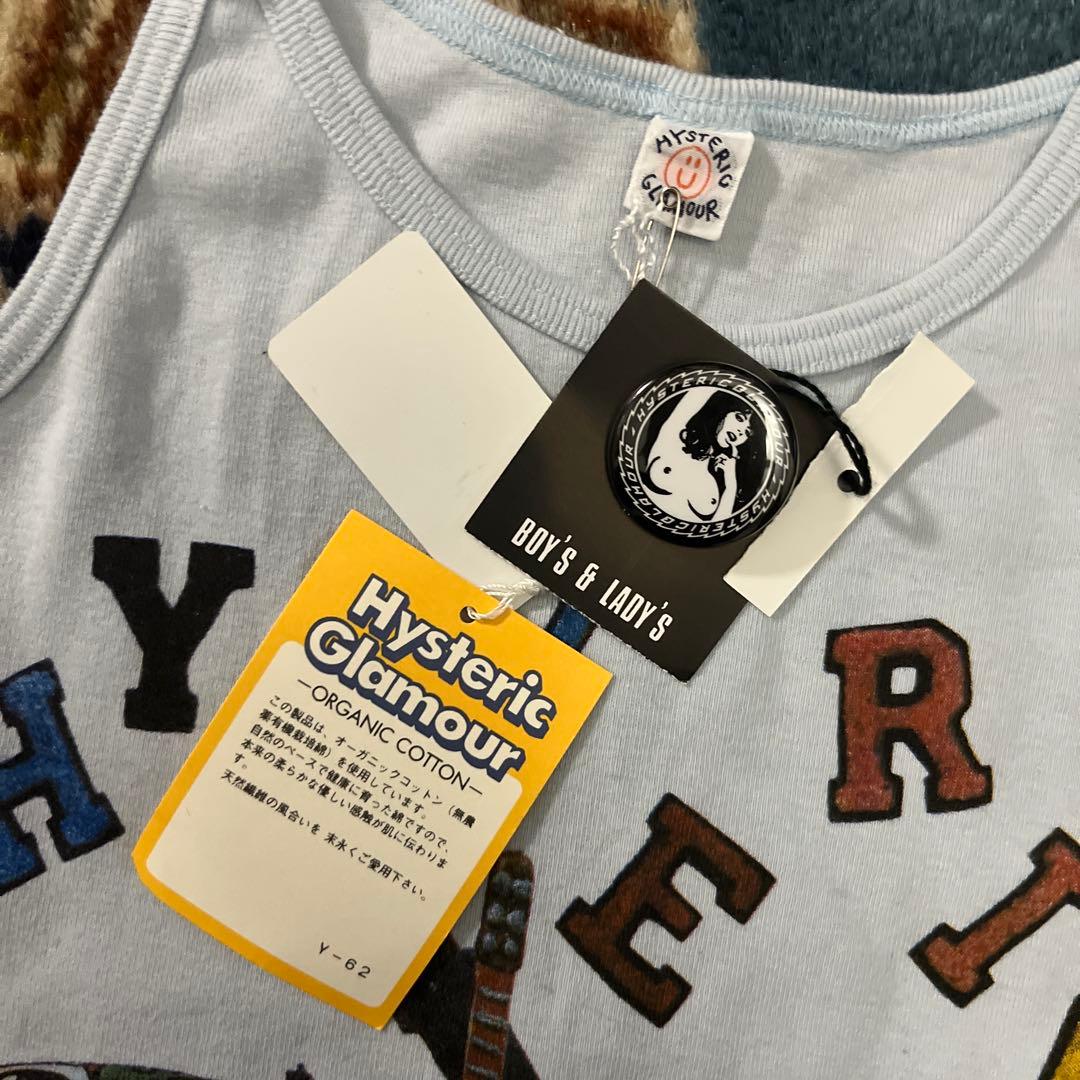 【新品タグありバッチ付き】HYSTERIC GLAMOUR 肩紐キャミ