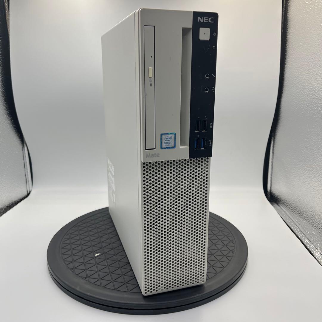 Windowsデスクトップ NEC MRH30L-5 Core i7-9700 16GB SSD256GB