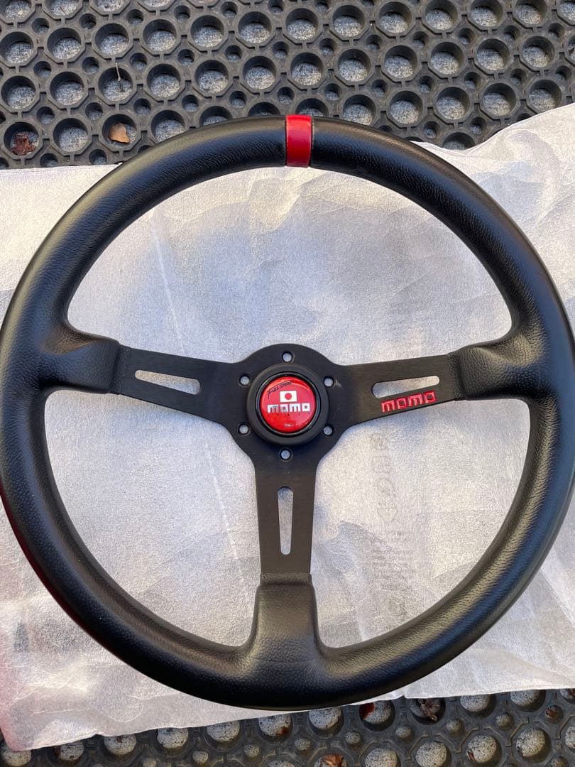 MOMO フルスピード 赤 348D