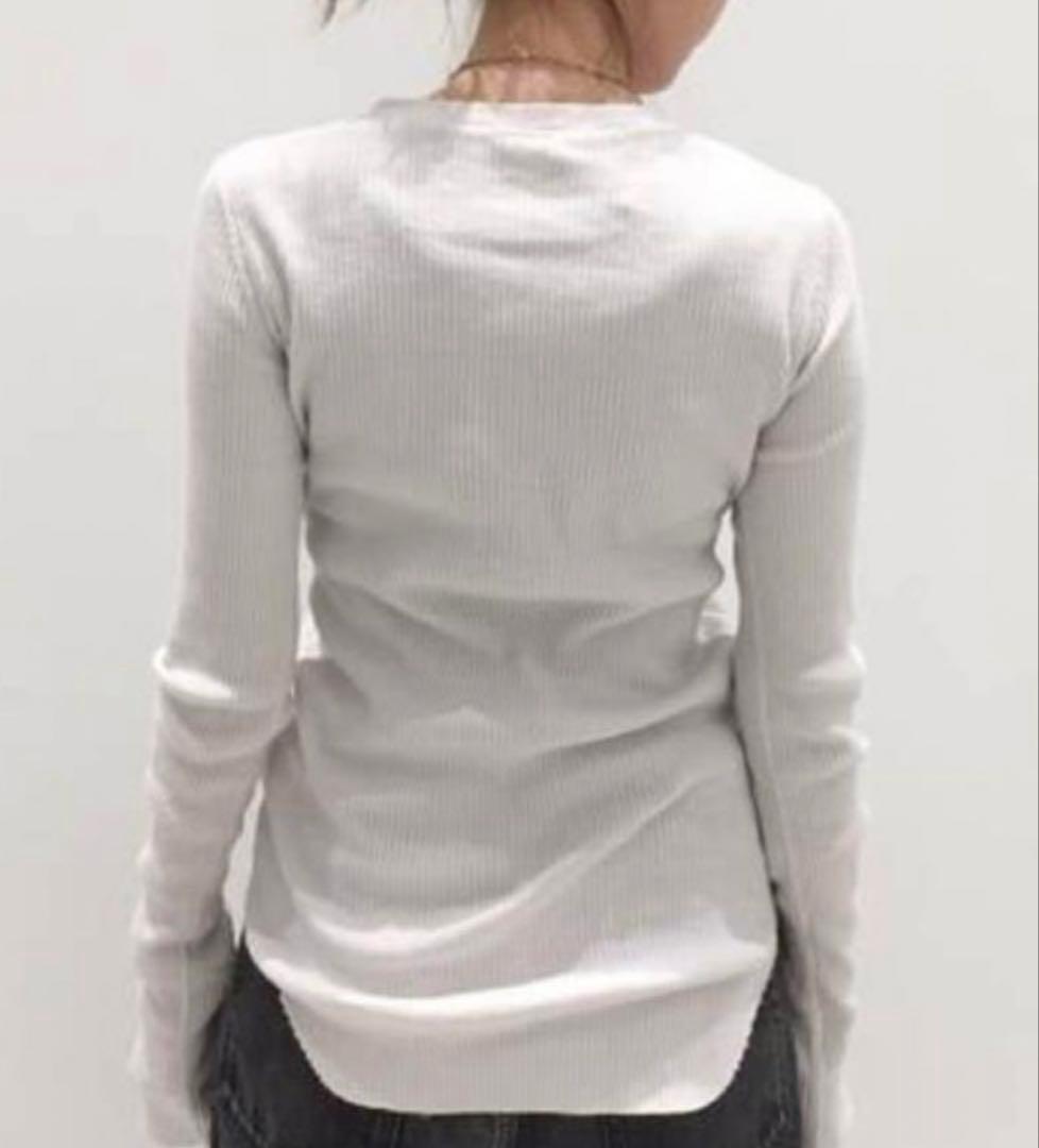 【新品】L'Appartement GOOD GRIEF RIB L/S TOP