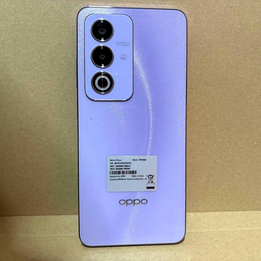 OPPO A3 5G パープル スマホ
