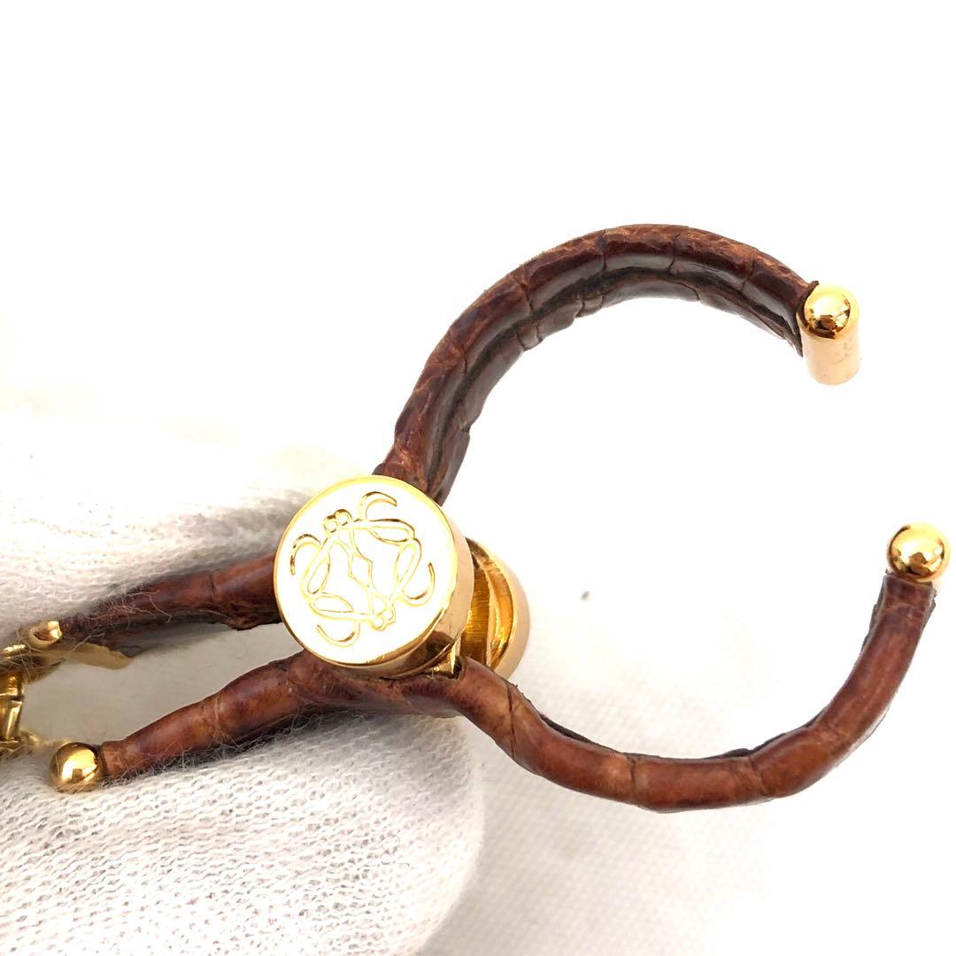 M02/012 LOEWE ロエベ グローブホルダー チャーム アナグラム