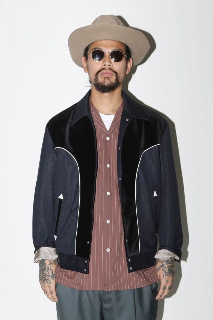 スーツ WACKO MARIA PLEATED TROUSERS Zegna