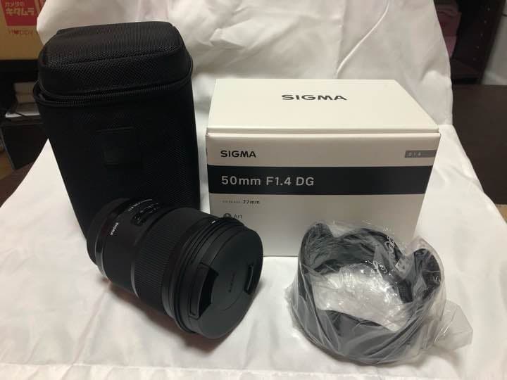 ソニー用 sigma 50mm f1.4 Art