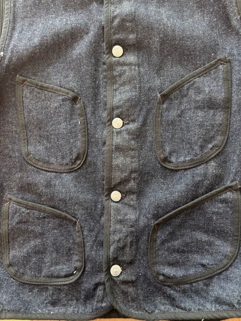 CONNERS CO. デニムベストONEPIECE OF ROCK XL