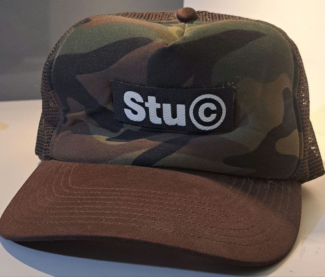 Old Stussy 迷彩柄 キャップ オールドステューシー