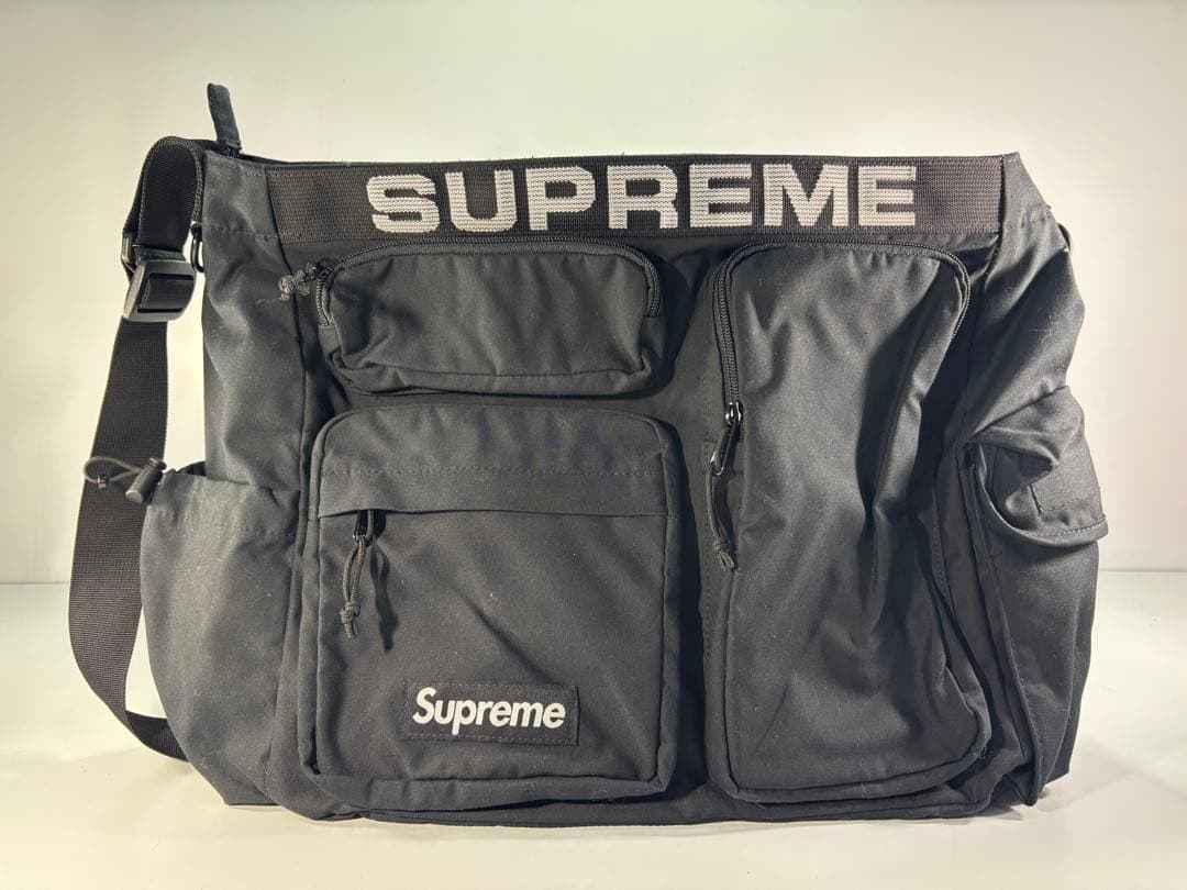 バッグ Supreme 23ss Field Messenger Bag black