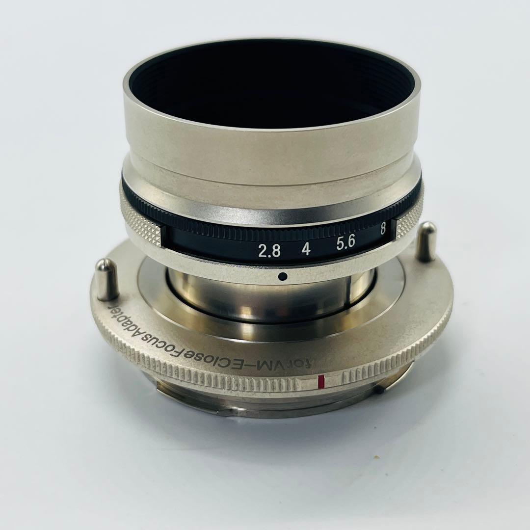 美品　フォクトレンダー　HELIAR 40mm F2.8 シルバー