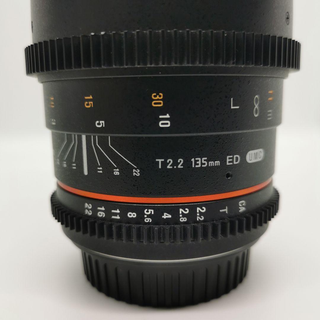 Samyang 135mm T2.2 ED UMC VDSLR cine EF用