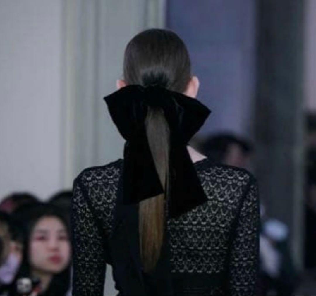 FETICO VELVET BOW HAIR CLIP リボンバレッタ