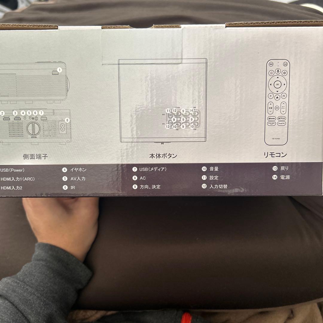 Wizz WPJ-V600 スマートプロジェクター