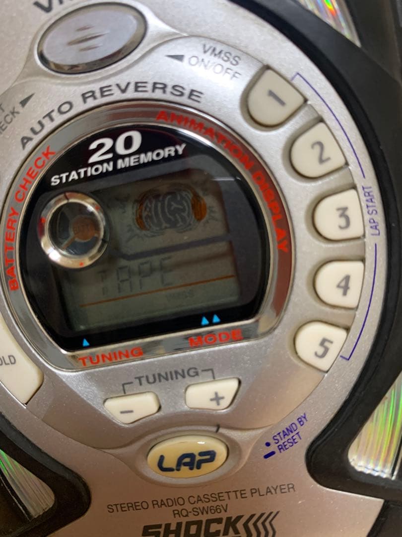 Panasonic ショックウェーブ　カセットプレーヤー　RQ-SW66V